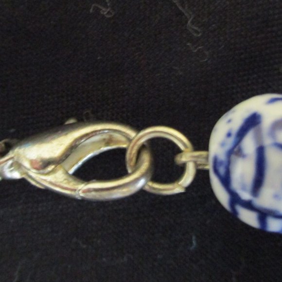 Vintage ITALIAN VENETIAN Millefiori Glass Wedding Cake Beads, Necklace 17" - Picture 14 of 14